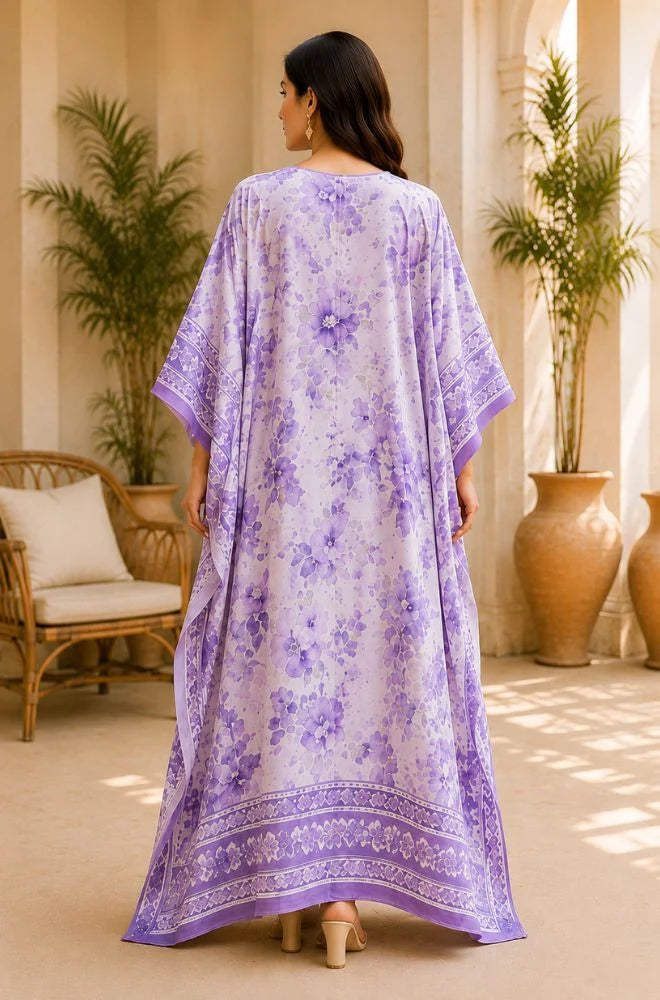 BlueFery - Kaftan Printed Lawn Dress - BKT002