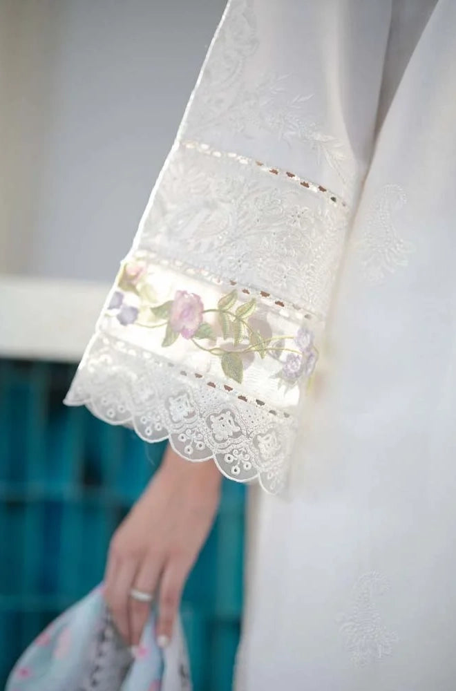 Jazmin - 3PC Lawn Embroidered Shirt with Monar Printed Dupatta and Trouser - BFB0429