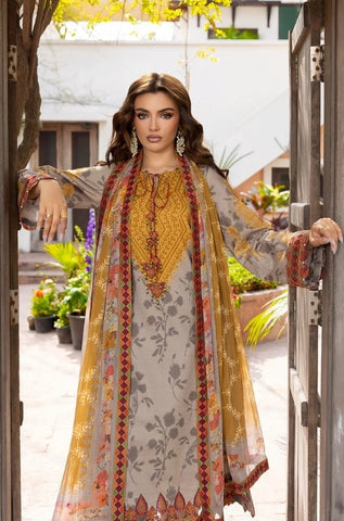 CHARIZMA - Summer 3PC Lawn Digital Printed Dress - BFB0811