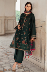 Jazmin - 3PC Dhanak Embroidered Suit - BFB0214