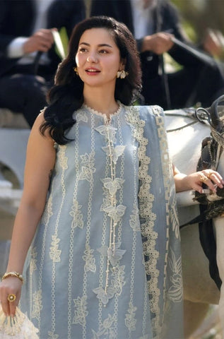 Rang Rasiya - 3PC Summer Lawn Embroidered Shirt with Monar Printed Dupatta and Trouser - BFB0813