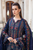 Maria.B- 3PC Dhanak Embroidered Suit- BFRZ0098