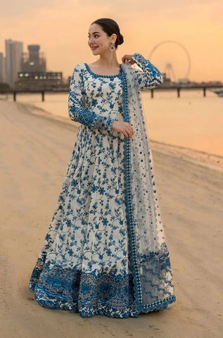 FAIZA SAQLAIN - Summer 3PC Lawn Digital Printed Dress - BFB0814
