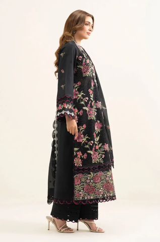 SAPPHIRE - 3PC Lawn Embroidered Shirt with Chiffon Embroidered Dupatta and Trouser - BFB0824