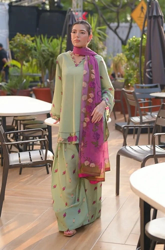 ANEELAS - Summer 3PC Lawn Digital Printed Dress - BFB0815