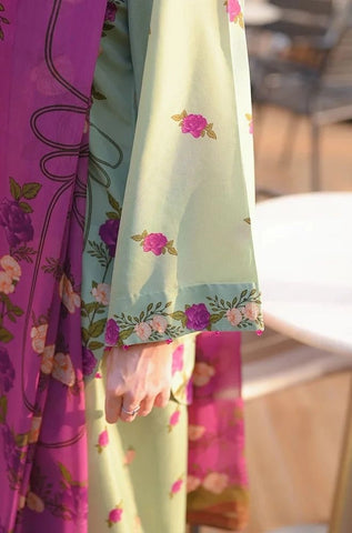 ANEELAS - Summer 3PC Lawn Digital Printed Dress - BFB0815
