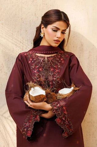 IZNIK - 3PC Summer Lawn Embroidered Shirt with Monar Printed Dupatta and Trouser - BFB0817