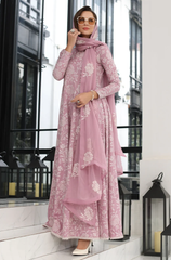 Bareeze - Winter 3PC Dhanak Embroidered Suit - BFB0582