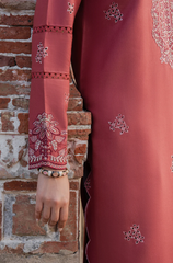 Izel - Winter 3PC Dhanak Embroidered Suit - BFB0540