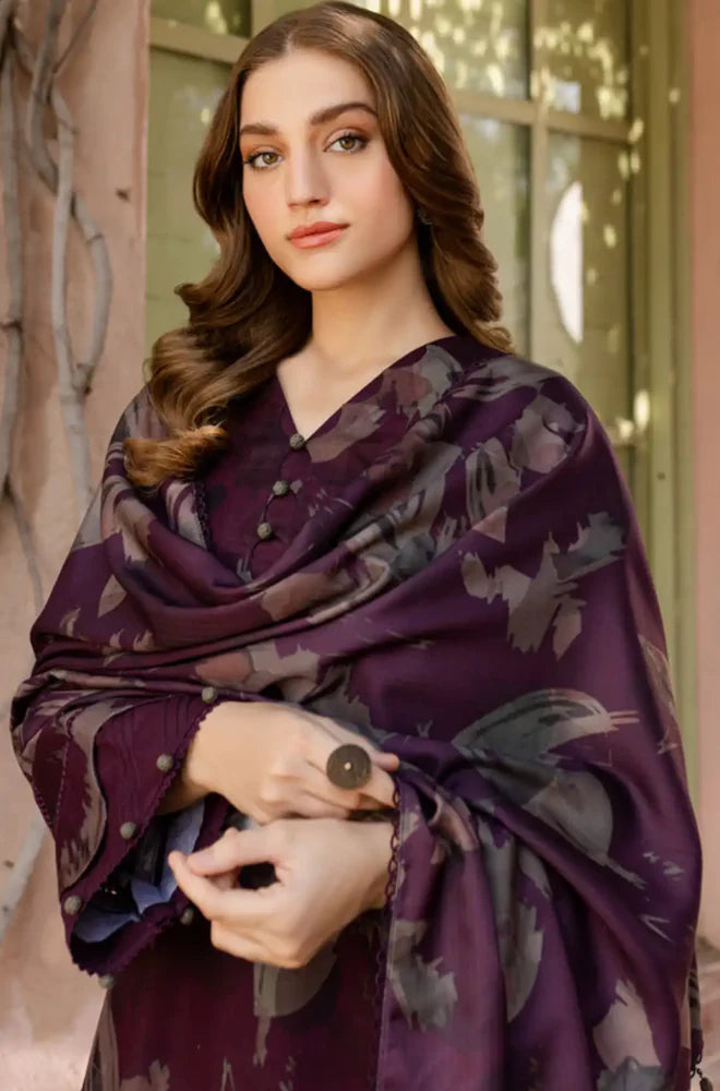 Baroque - Stitched 3Pcs Printed Khaddar Suit – RTW010