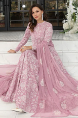 Bareeze - Winter 3PC Dhanak Embroidered Suit - BFB0582