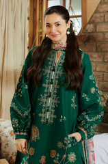 BAROQUE - 3PC Lawn Embroidered Suit - BFB0266