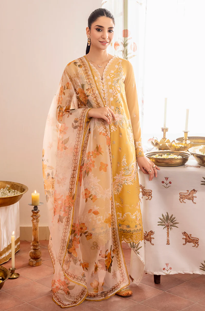 Cross Stitch - 3PC Lawn Embroidered Suit - BFB0238