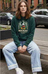 Vintage Wash Relaxed Fit Ladies Denim - Soft Blue - BFJ004