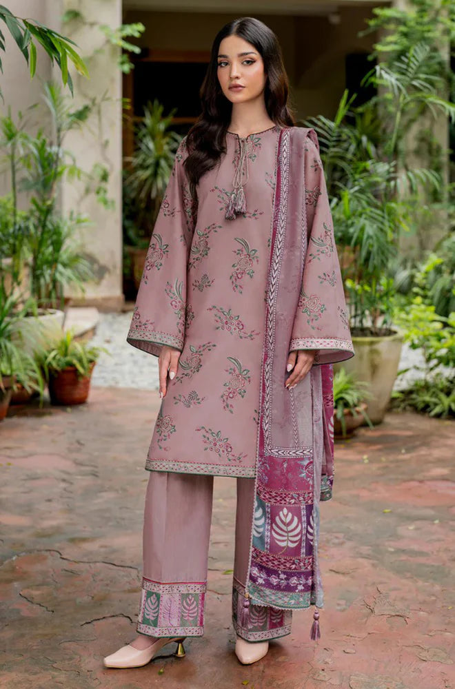 Jazmin - 3PC Lawn Embroidered Dress - BFU0079