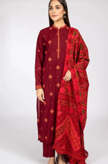 Kayseria - 3PC Lawn Embroidered Suit - BFB0016
