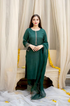 Zarkash - 3PC Silk Embroidered Suit - BFU0066