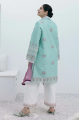 Coco By Zara Shahjahan - 3PC Dhanak Embroidered Suit - BFB0125