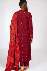 Kayseria - 3PC Lawn Embroidered Suit - BFB0016