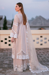 Zarpash - Winter 3PC Chikenkari Dhanak Embroidered Suit - BFB0489