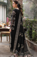 KAHF - Winter 3PC Dhanak Embroidered Suit - BFB0431