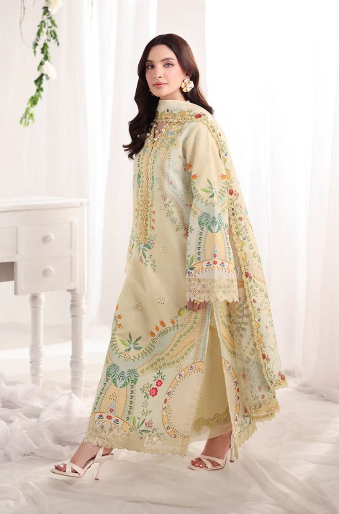 Rang Rasiya - Summer 3PC Lawn Digital Printed Dress - SS0831