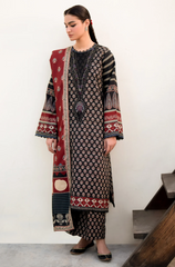 Sapphire - 3PC Lawn Digital Printed Suit- BFU0117