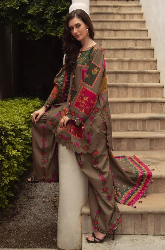 Charizma - 3PC Karandi Digital Printed Dress - BFB0964
