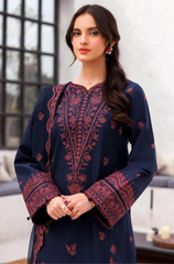 Farasha - 3PC Embroidered Suit- BFB0287