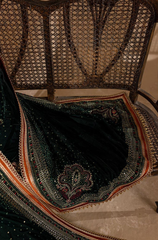 Kayseria - Winter 3PC Velvet Embroidered Suit - BFB0513