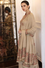 Bareeze- Winter 3PC Dhanak Embroidered Suit - BFB0467