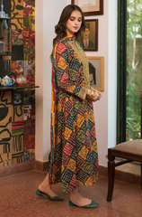 Sapphire - 3PC Lawn Digital Print Dress - BFU0081