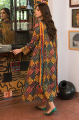 Sapphire - 3PC Lawn Digital Print Dress - BFU0081
