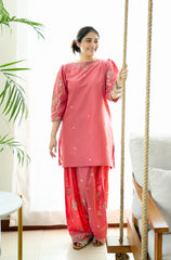 Urge - Stitched 2Pcs Embroidered Dhanak Suit – RTW011