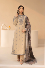Mohagni - 3PC Lawn Embroidered Suit - BFB0224