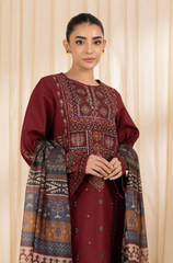 Sapphire - 3PC Lawn Embroidered Suit - BFB0267