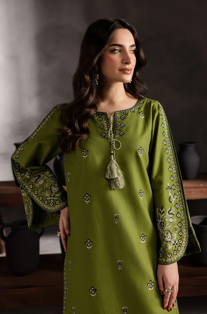 Batik - 2PC Lawn Embroidered Suit - BFB0241
