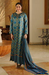 Lulusar - 3PC Lawn Digital Printed Suit- BFU0122