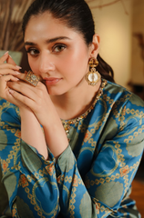 Lulusar - 3PC Lawn Digital Printed Suit- BFU0122