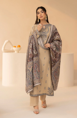 Mohagni - 3PC Lawn Embroidered Suit - BFB0224