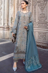 Bareeze- Winter 3PC Dhanak Embroidered Suit - BFB0470