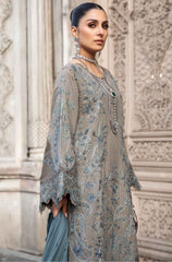 Bareeze- Winter 3PC Dhanak Embroidered Suit - BFB0470
