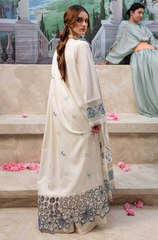 QalamKar - 3PC Lawn ChickenKari Embroidered Suit- BFB0292