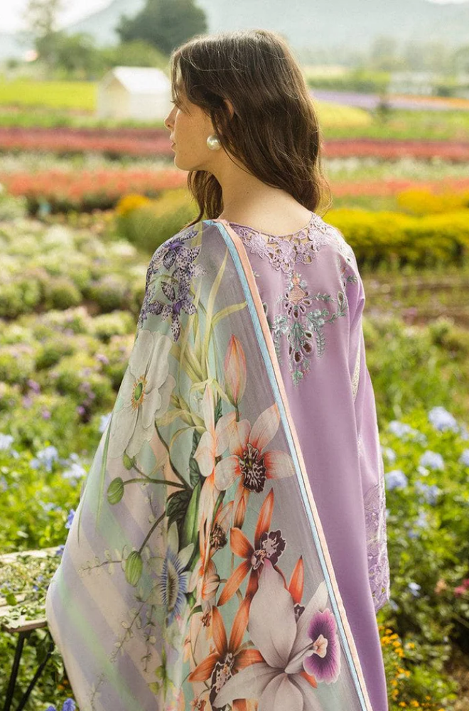 MUSHQ - Lawn Embroidered Suit - BFB0316
