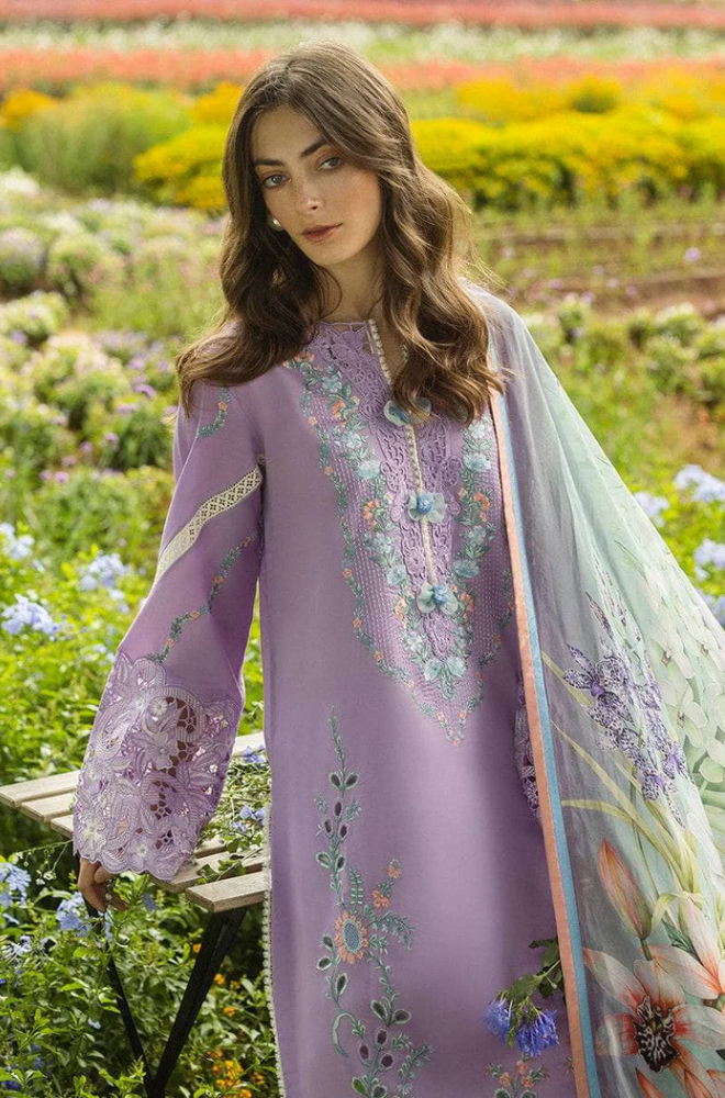 MUSHQ - Lawn Embroidered Suit - BFB0316