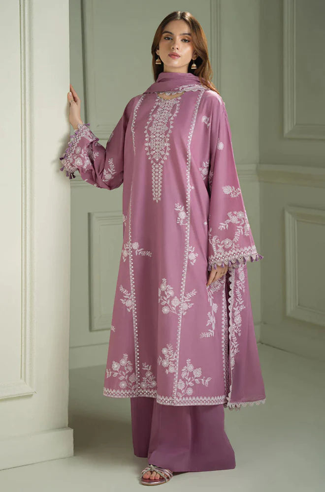 Cross Stitch - Stitched 3Pcs Embroidered Dhanak Suit – RTW001