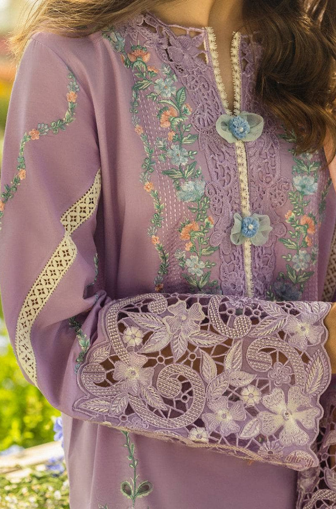 MUSHQ - Lawn Embroidered Suit - BFB0316
