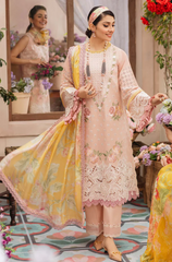 MUSHQ - 3PC Lawn Embroidered Suit- BFB0273