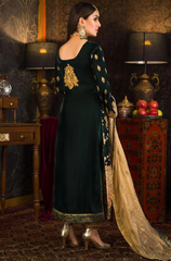 LAAM -Winter 3PC Velvet Embroidered Suit - BFB0549