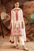 Cross Stitched - 3PC Dhanak Embroidered Suit- BFRZ0101